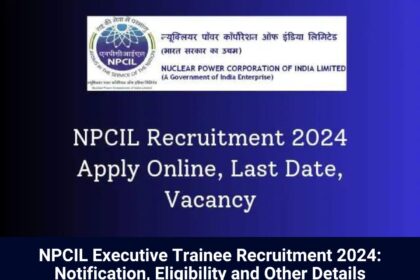 NPCIL Recruitment 2024
