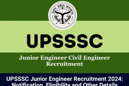 UPSSSC Recruitment 2024