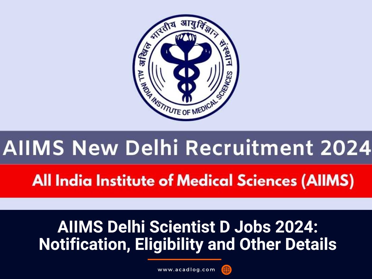 AIIMS Delhi Jobs 2024