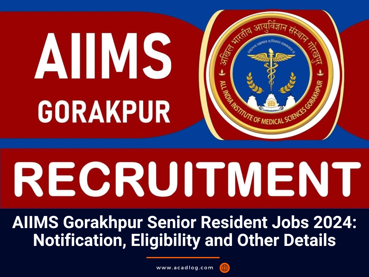 AIIMS Gorakhpur Jobs 2024