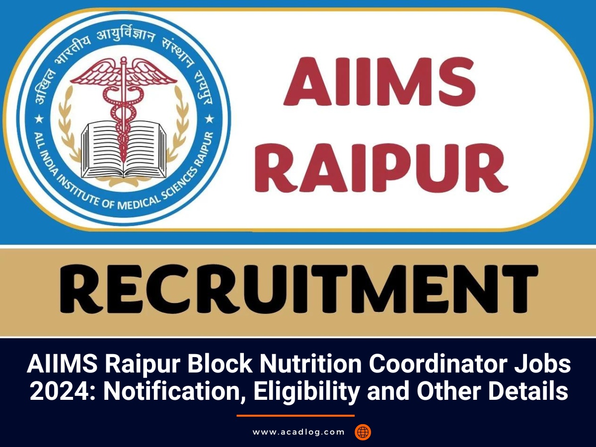 AIIMS Raipur Jobs 2024