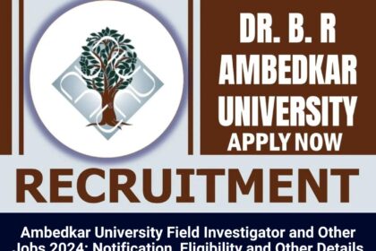 Ambedkar University Jobs 2024