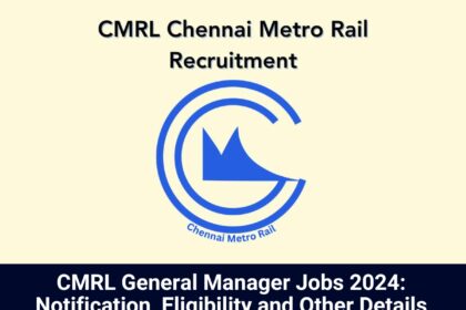 CMRL Jobs 2024