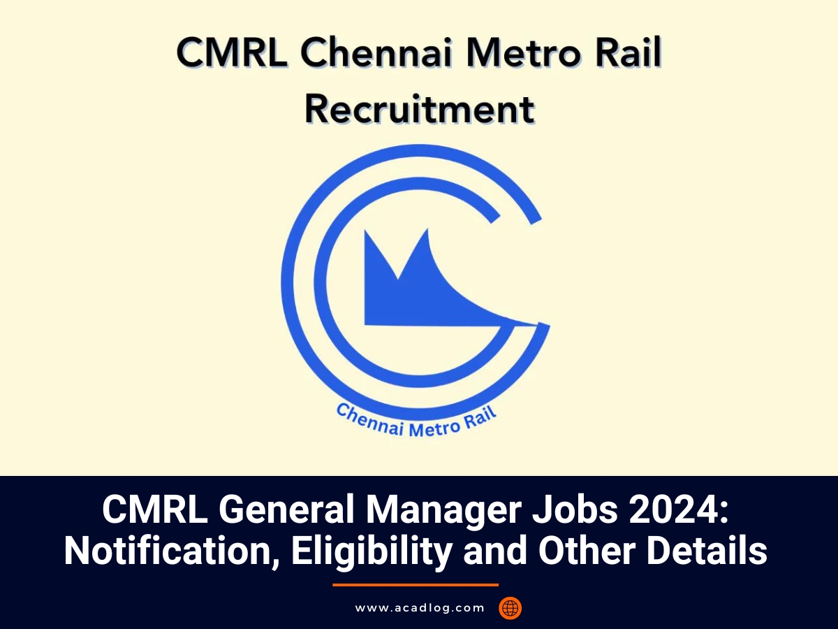 CMRL Jobs 2024