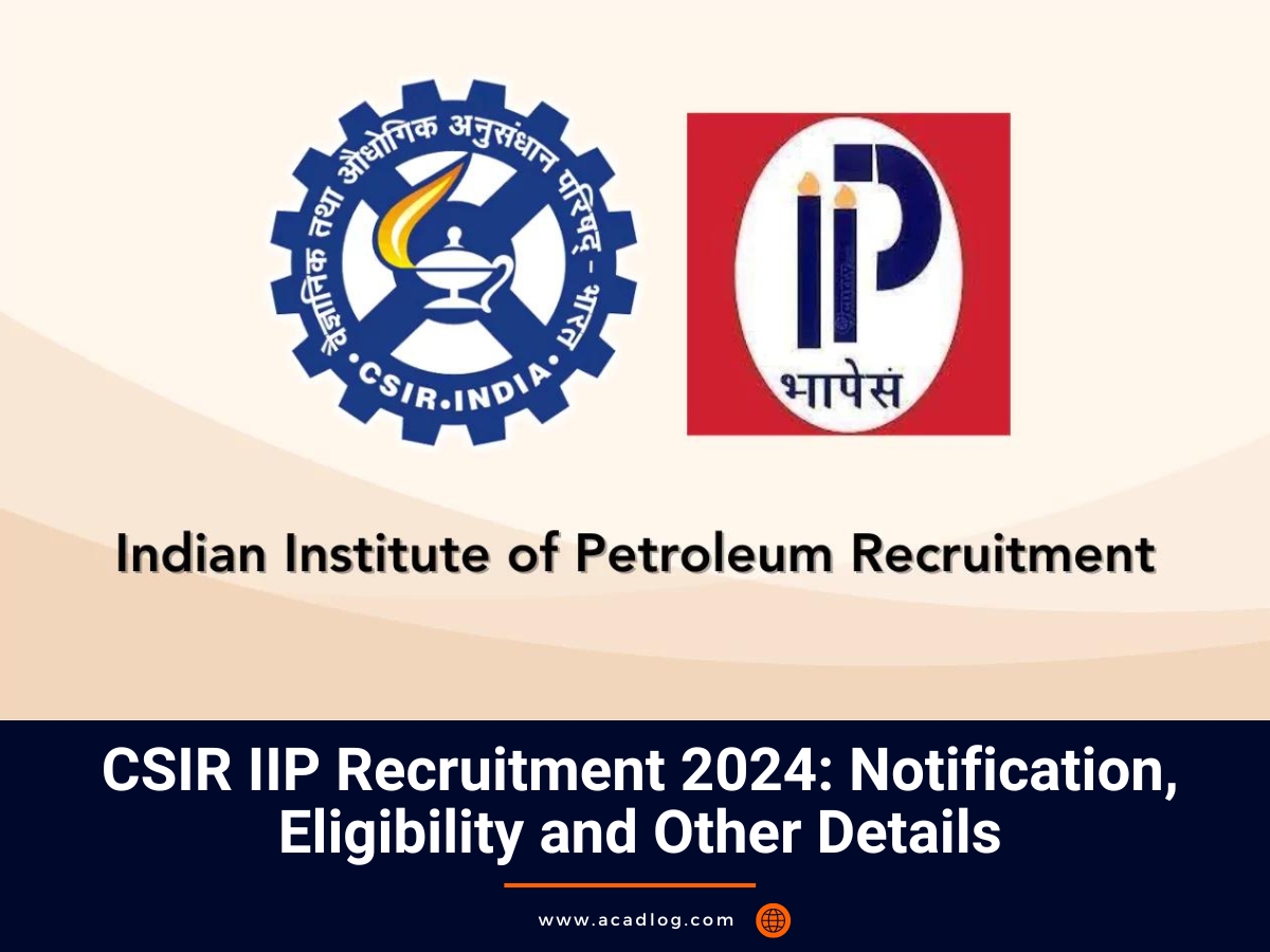 CSIR IIP Recruitment 2024