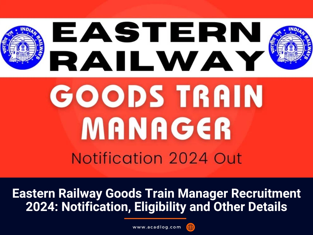 Eastern Railway Recruitment 2024