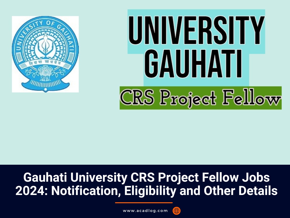 Gauhati University Jobs 2024