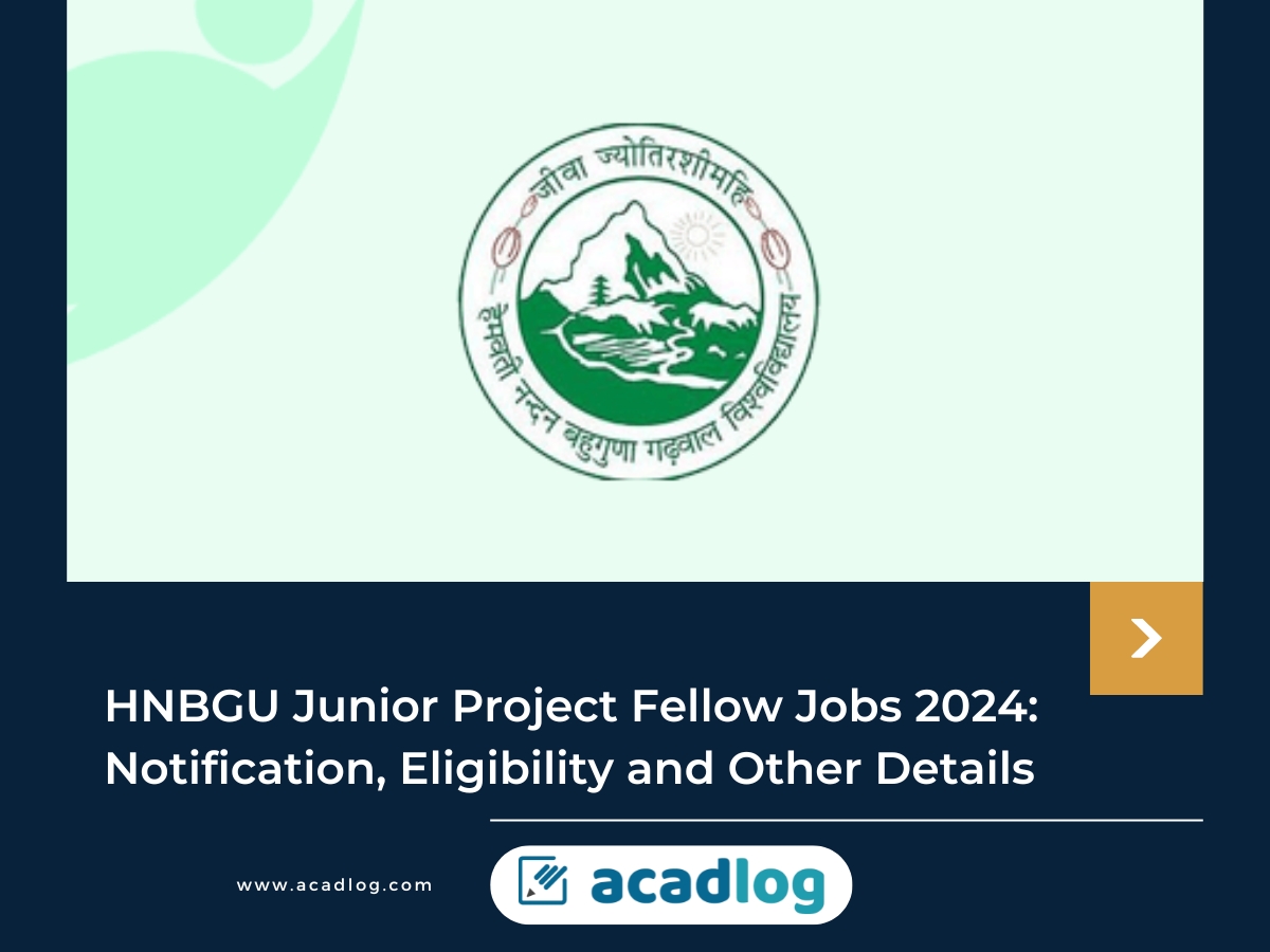HNBGU Jobs 2024