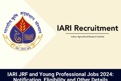 IARI Jobs 2024