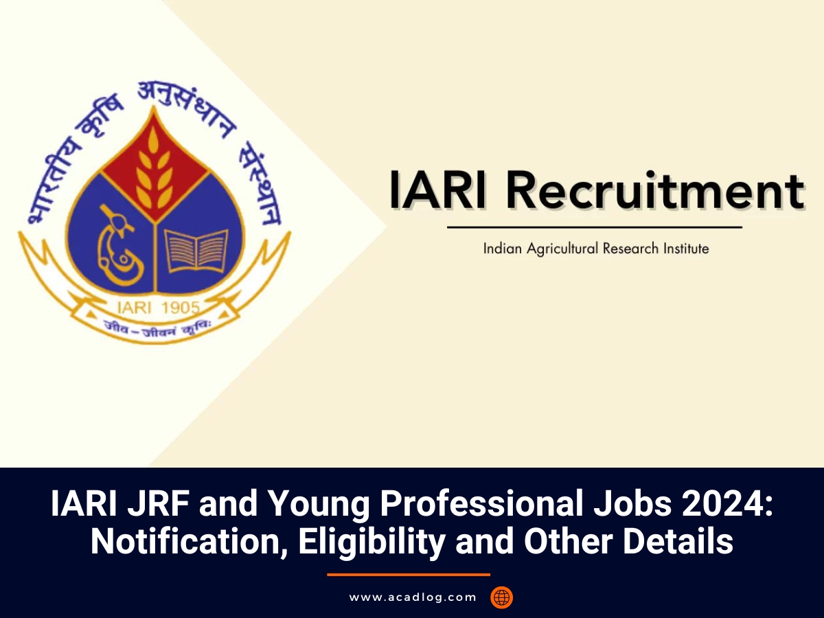 IARI Jobs 2024