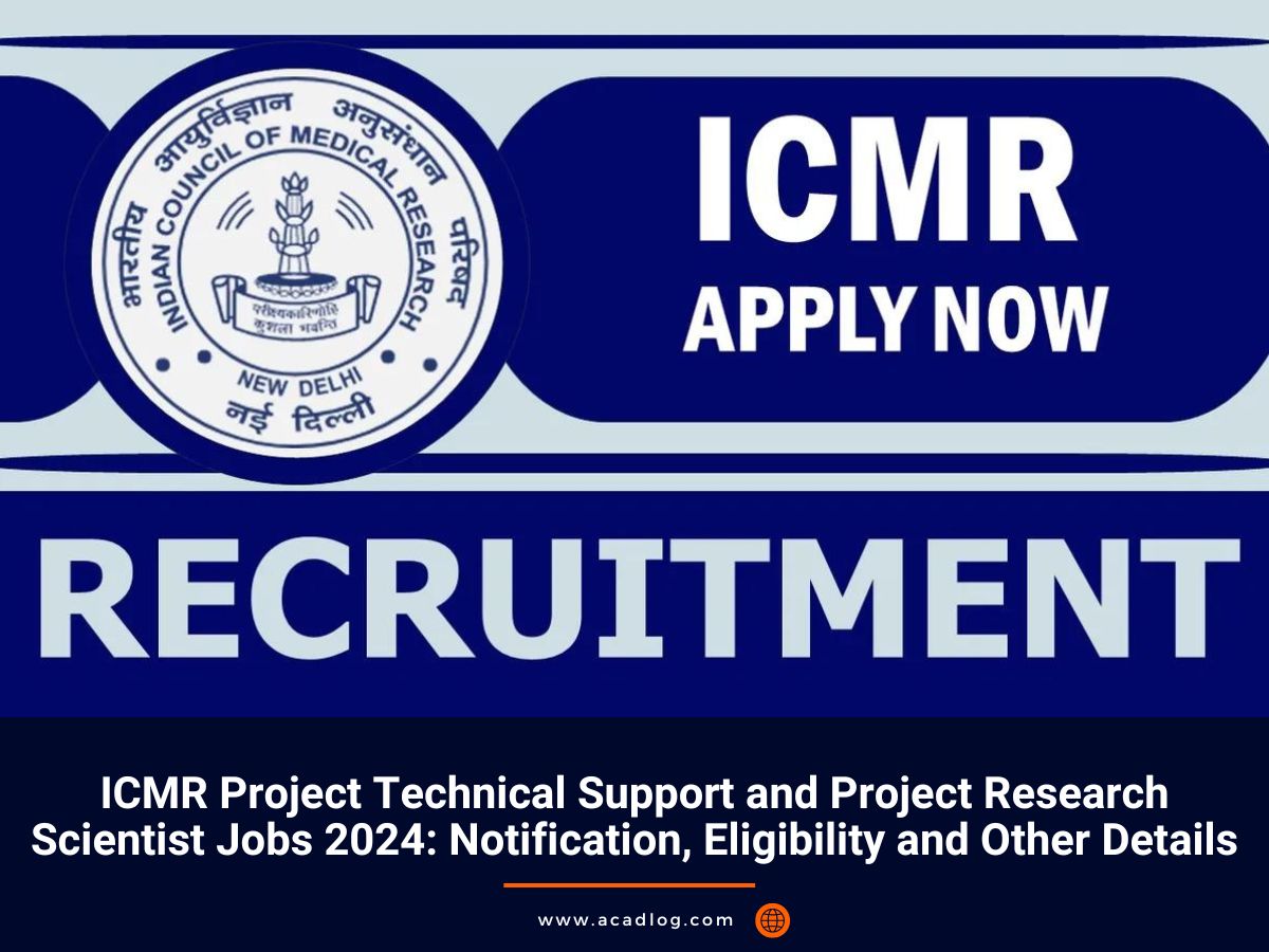 ICMR Jobs 2024