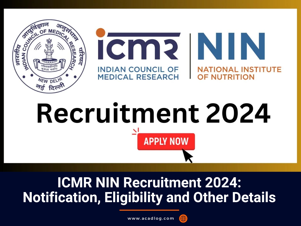 ICMR NIN Recruitment 2024