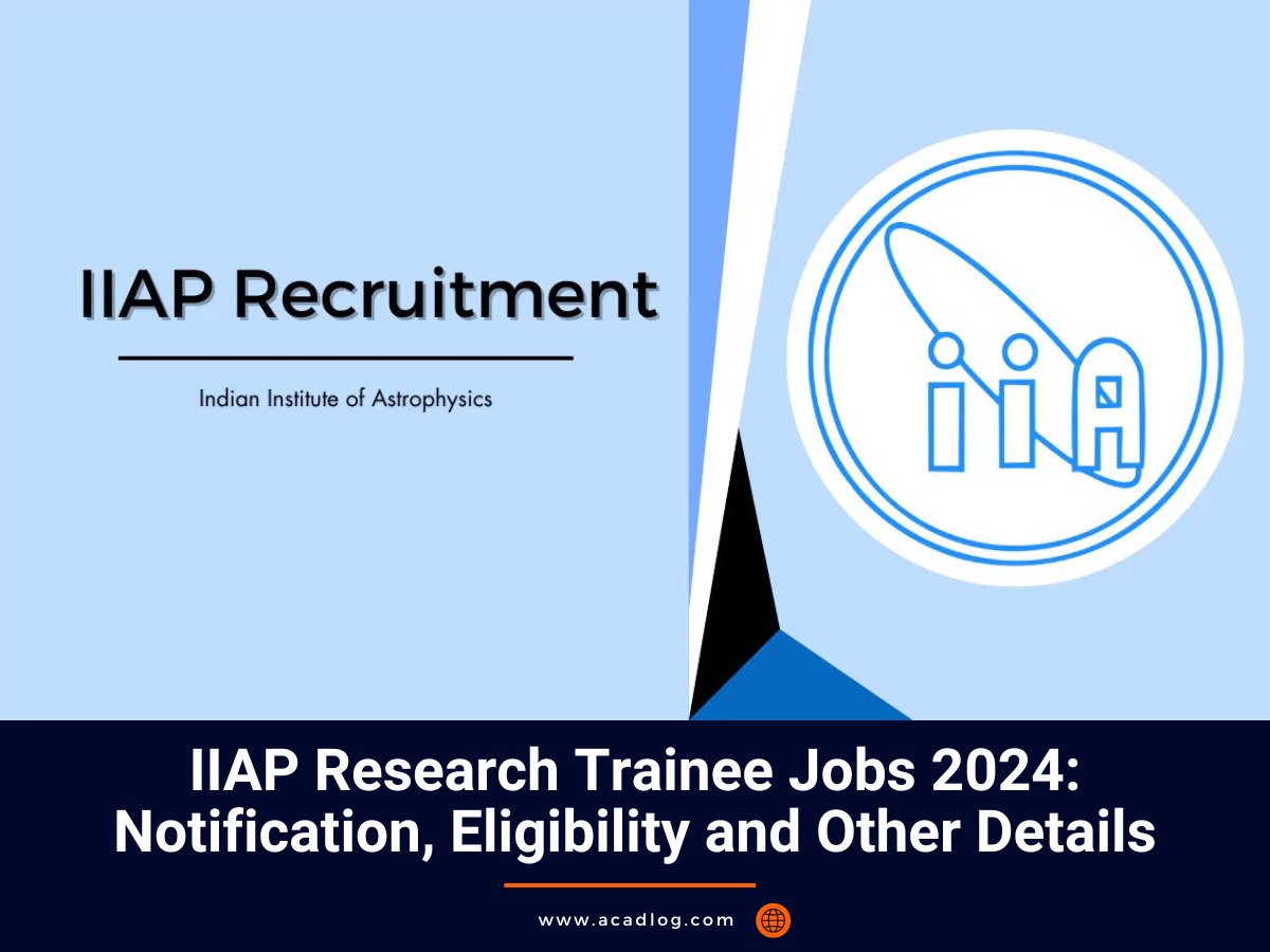 IIAP Jobs 2024