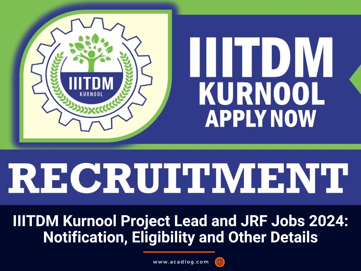IIITDM Kurnool Jobs 2024