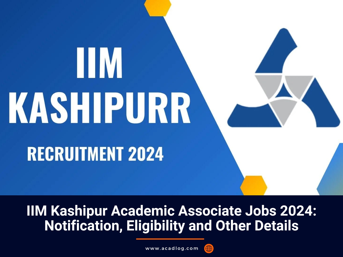 IIM Kashipur Jobs 2024