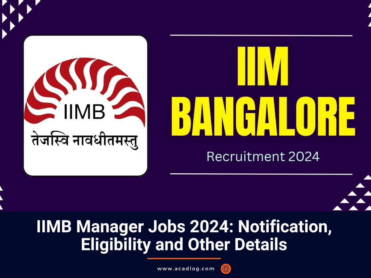 IIMB Jobs 2024