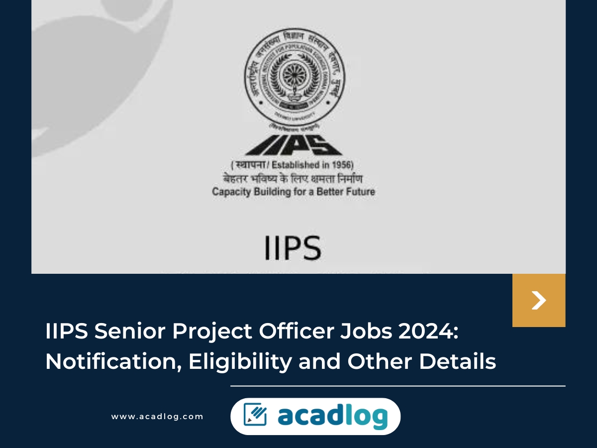 IIPS Jobs 2024