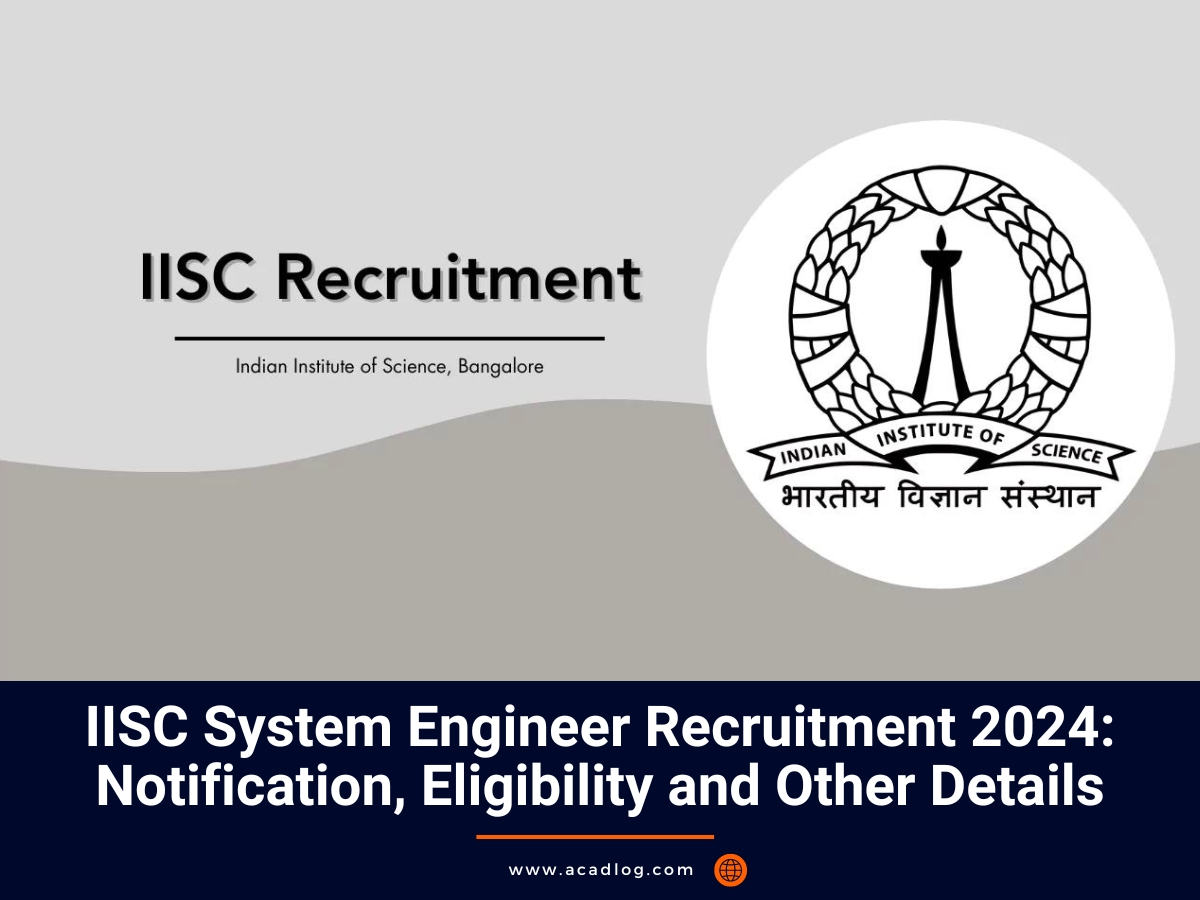 IISC Recruitment 2024