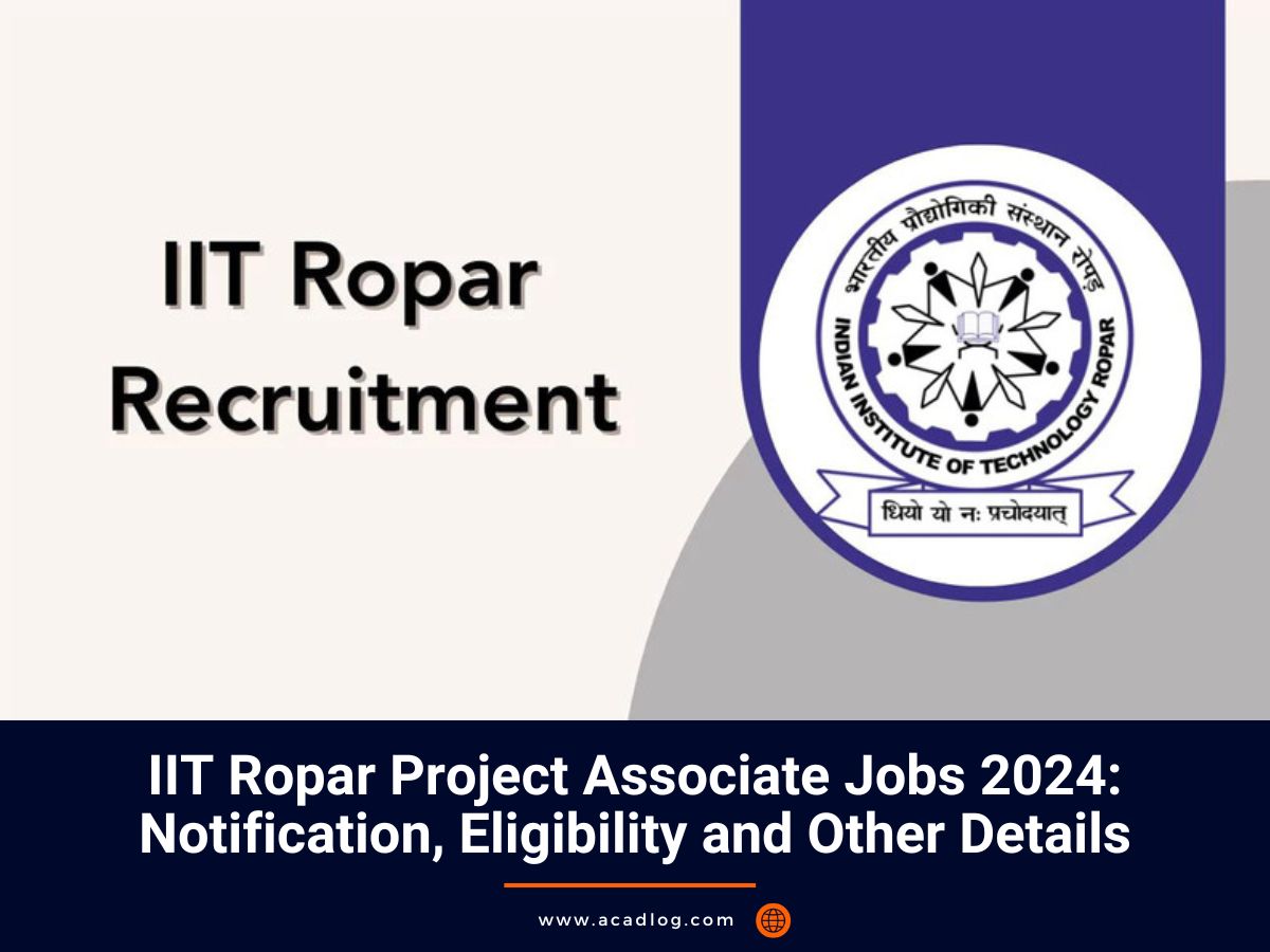 IIT Ropar Jobs 2024