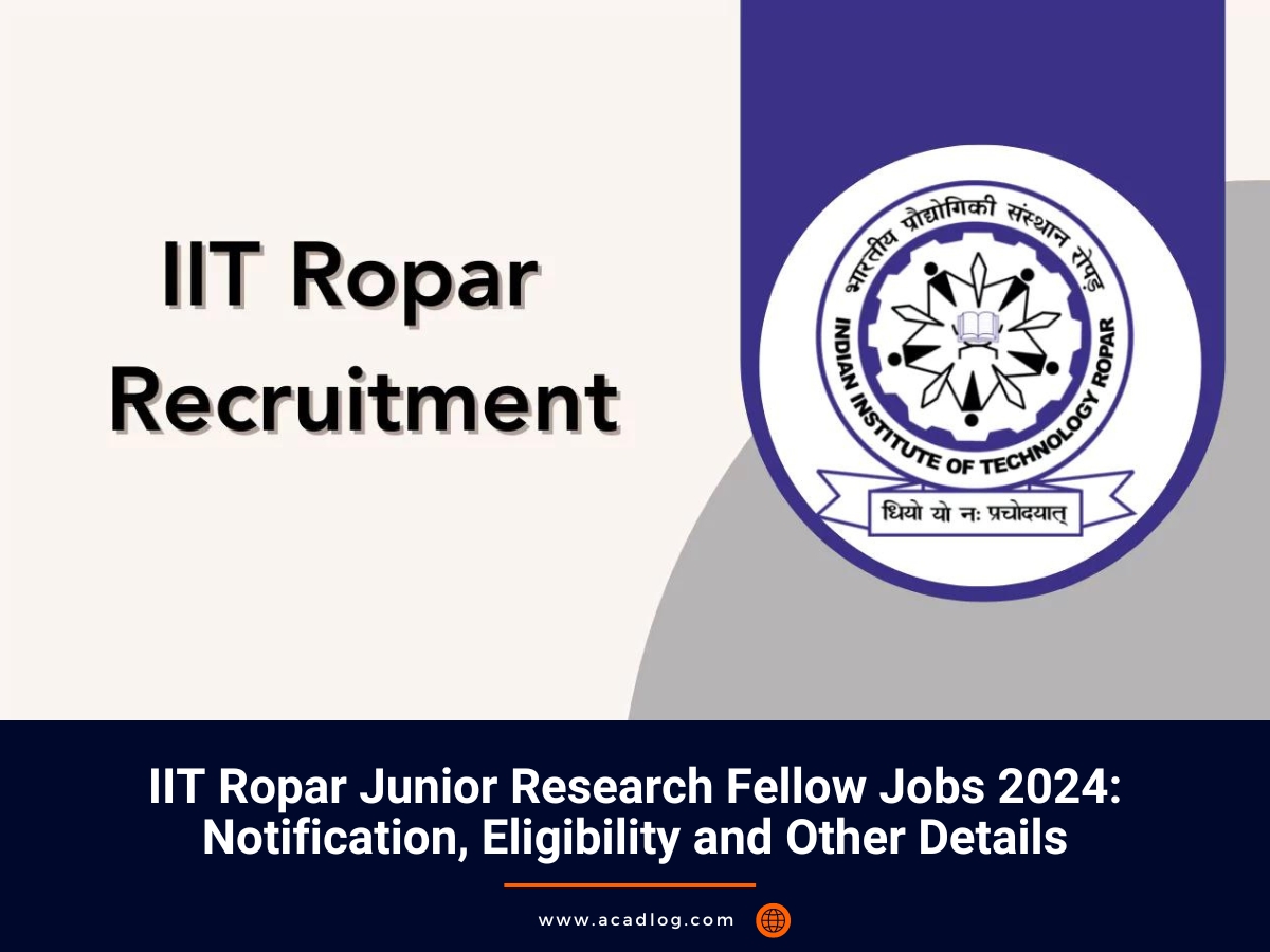 IIT Ropar Jobs 2024