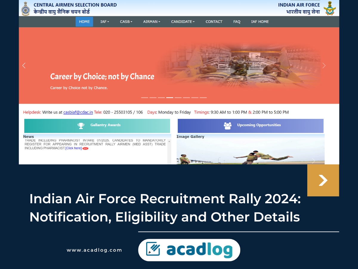 Indian Air Force Recruitment Rally 2024