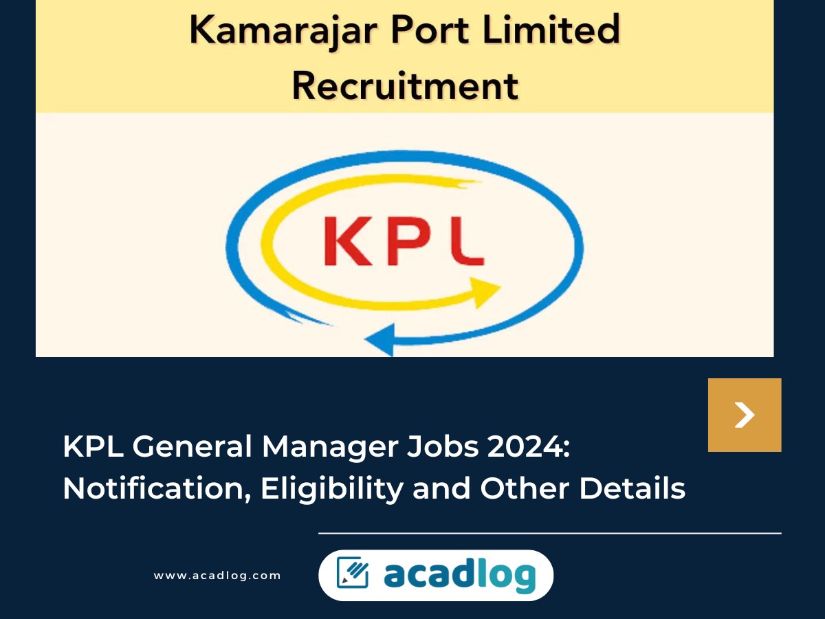 KPL General Manager Jobs 2024