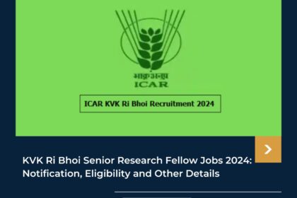 KVK Ri Bhoi Jobs 2024
