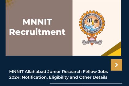 MNNIT Allahabad Jobs 2024
