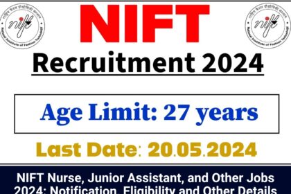 NIFT Jobs 2024