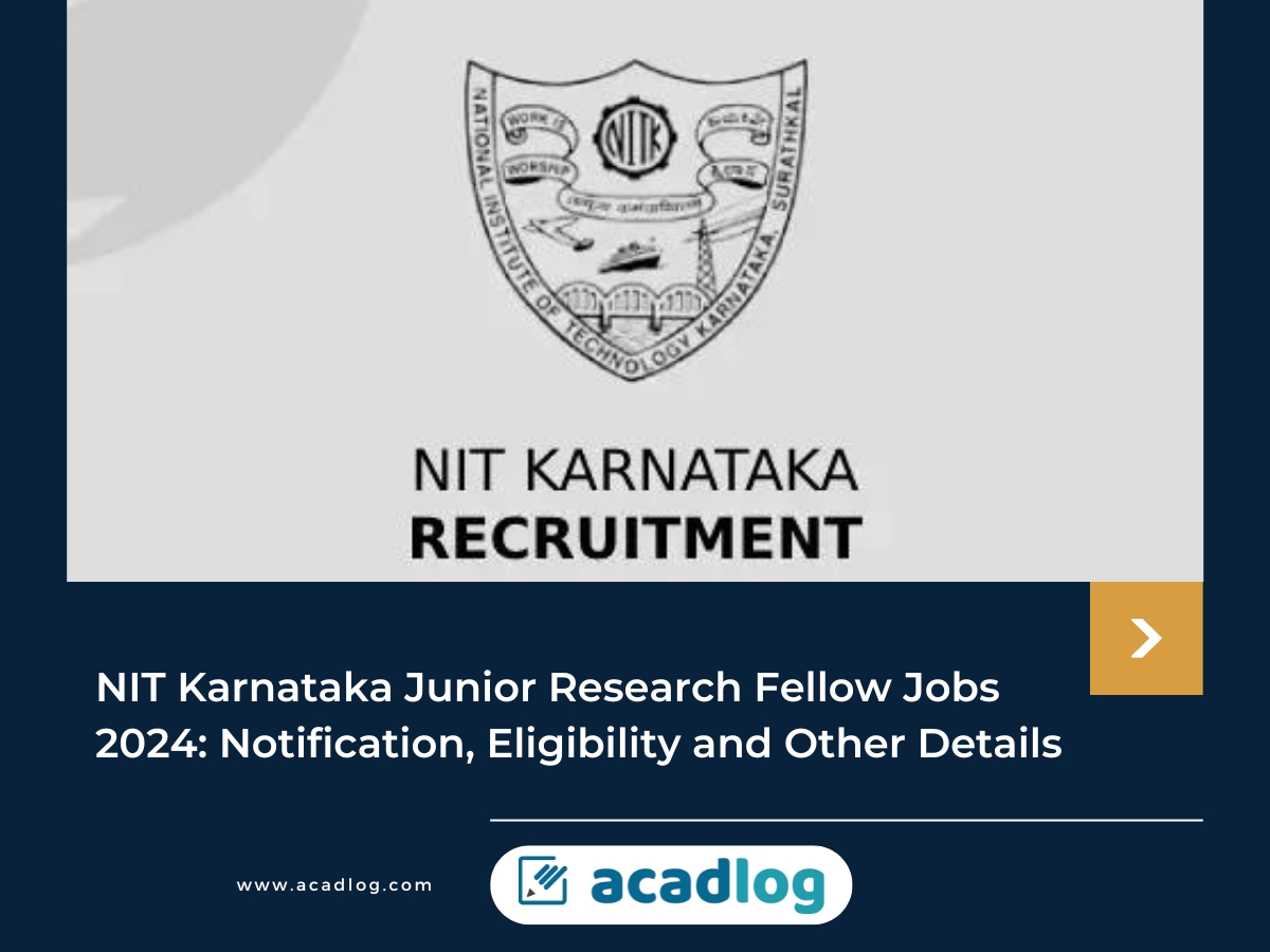 NIT Karnataka Jobs 2024