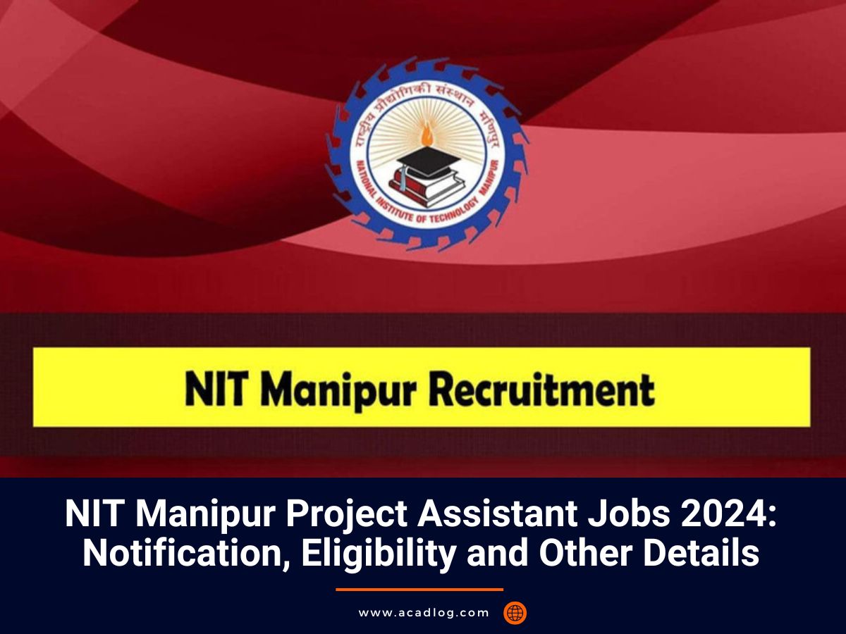 NIT Manipur Jobs 2024
