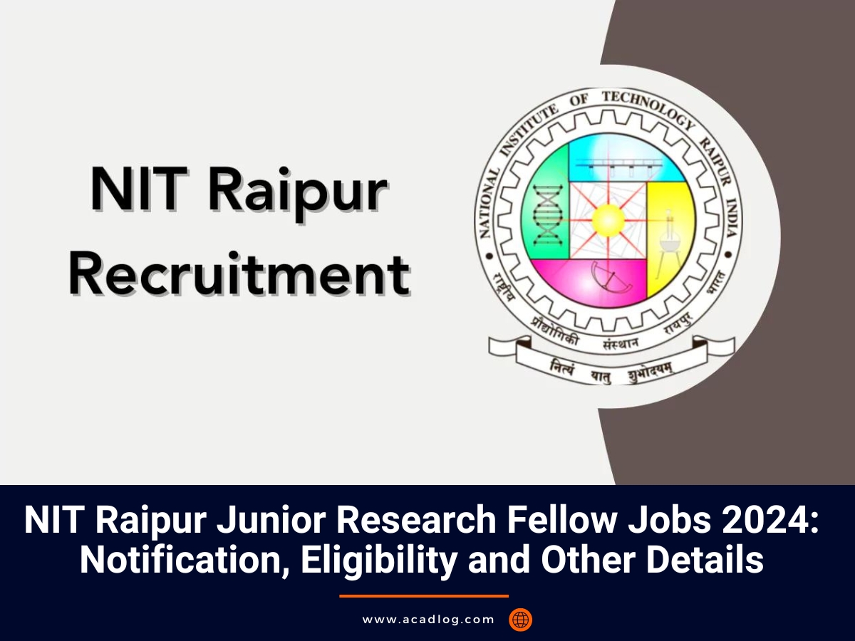 NIT Raipur Jobs 2024