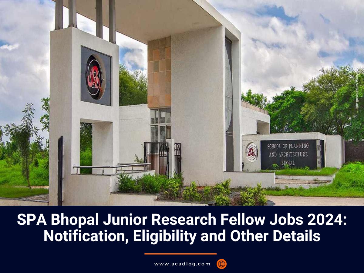 SPA Bhopal Jobs 2024