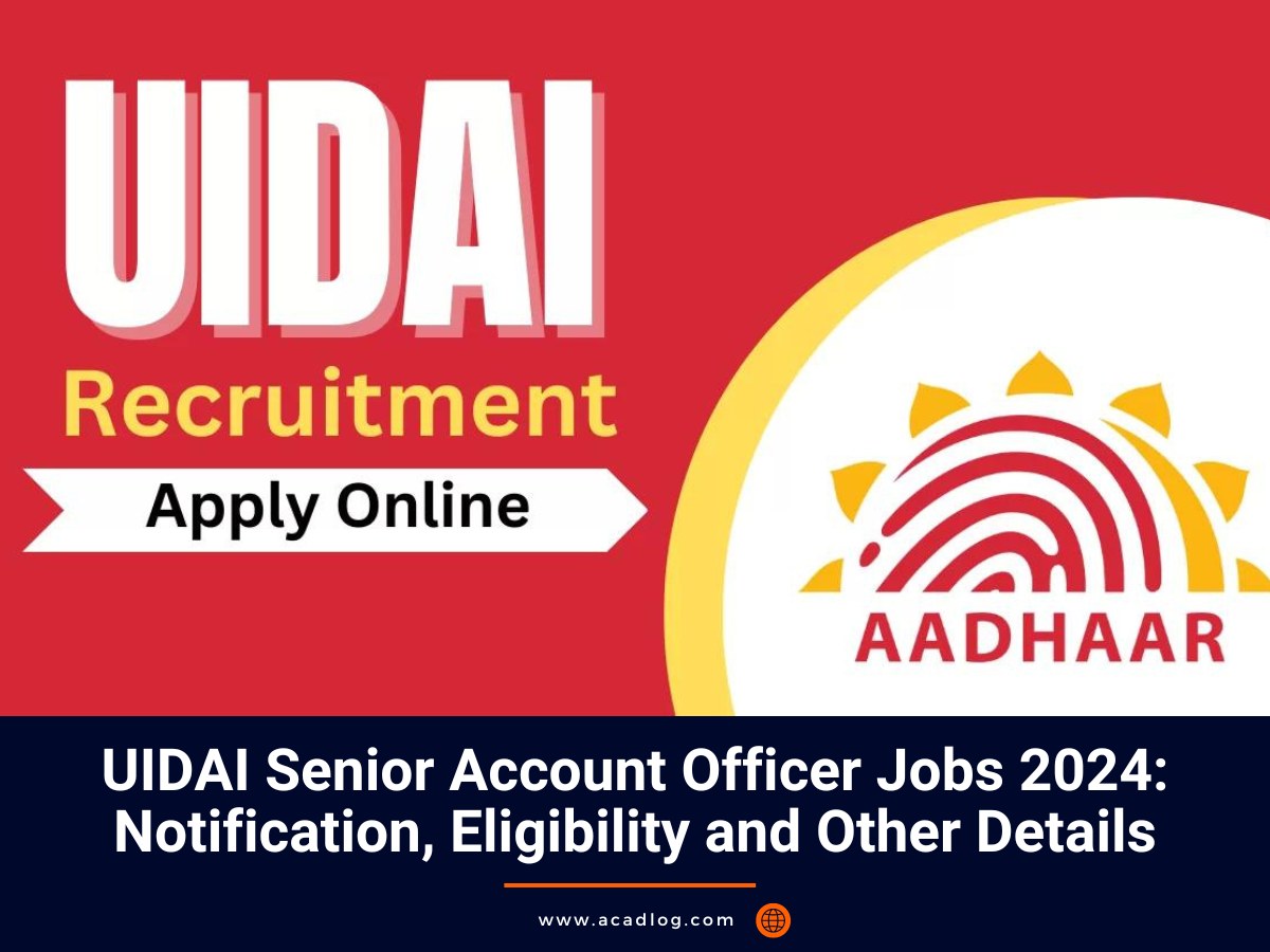 UIDAI Jobs 2024
